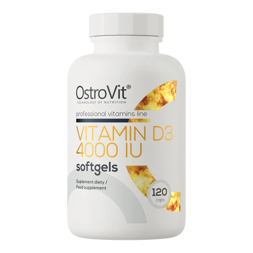 OstroVit - Witamina D3 4000 IU - 120 kapsułek OstroVit - Witamina D3 4000 IU - 120 kapsułek